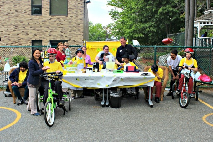 Kennedy Day School Lemonade Stand - Group Photo