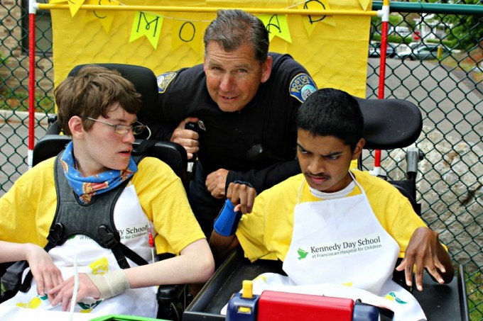 Kennedy Day School Lemonade Stand - Officer Joe