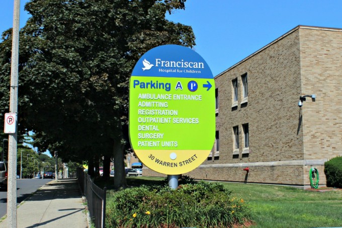 Parking Lot A Signage