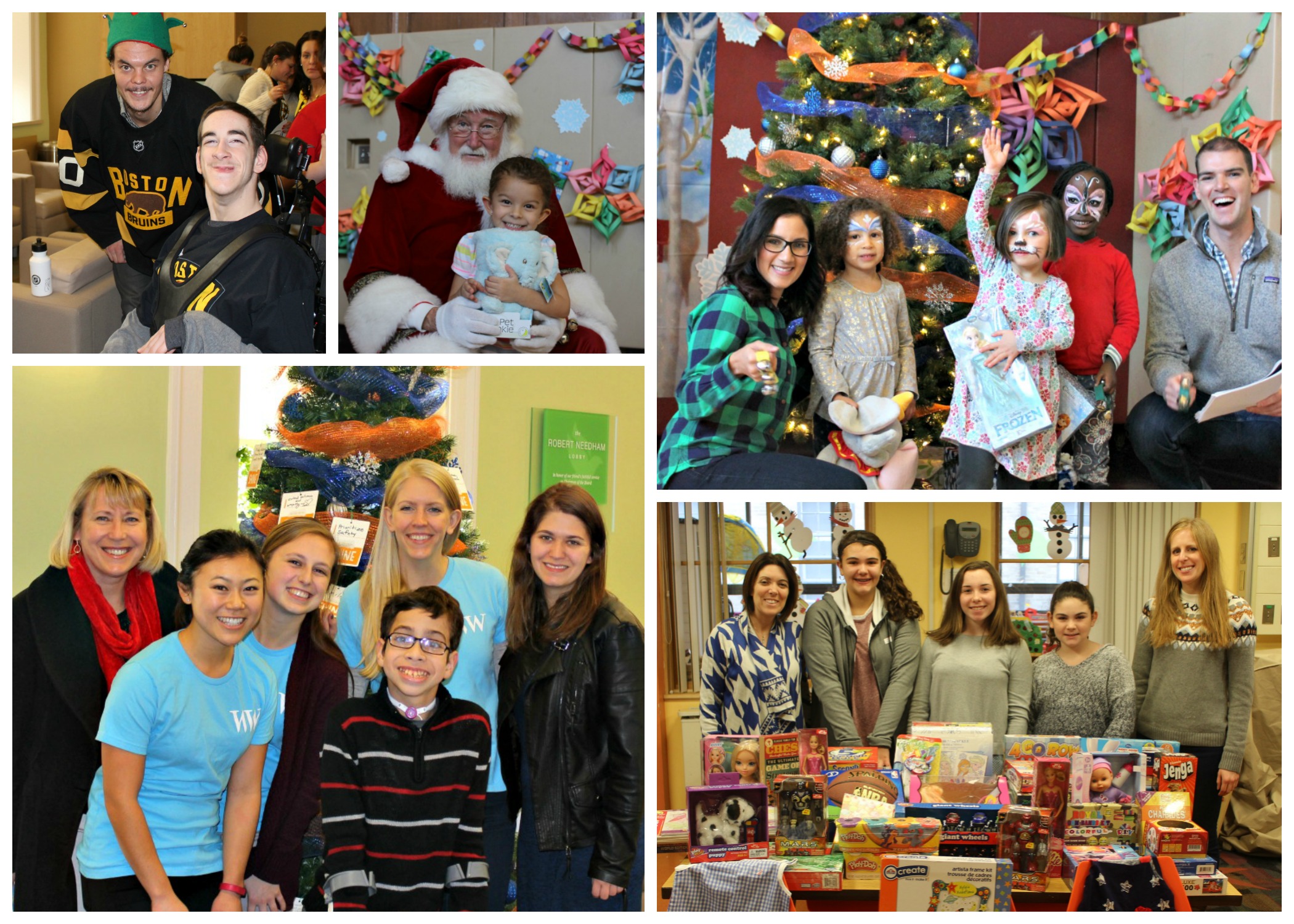 Holiday Toy Drive Thank You Collage