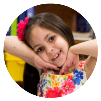 Hannah receives outpatient services at Franciscan Children's