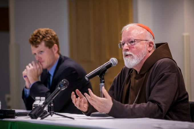 Archbishop of Boston Cardinal Sean O'Malley speaking about the importance of early identification and intervention related to mental health issues