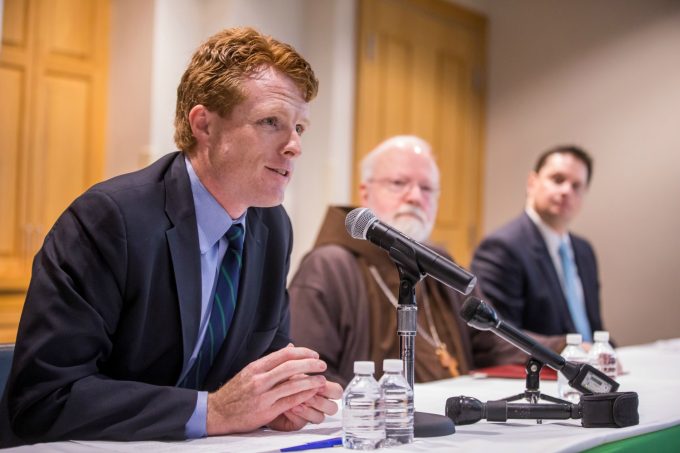 Congressman Joe Kennedy III expresses his support for Franciscan Children's new mental health initiatives