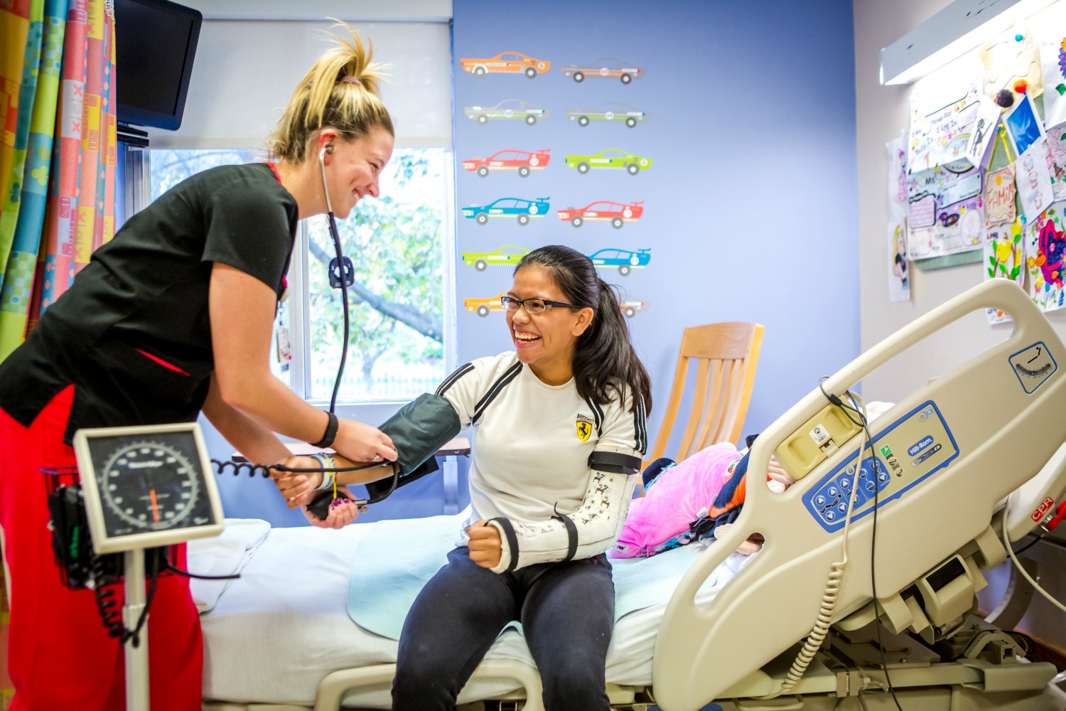 Nurse with Medical Rehab Patient