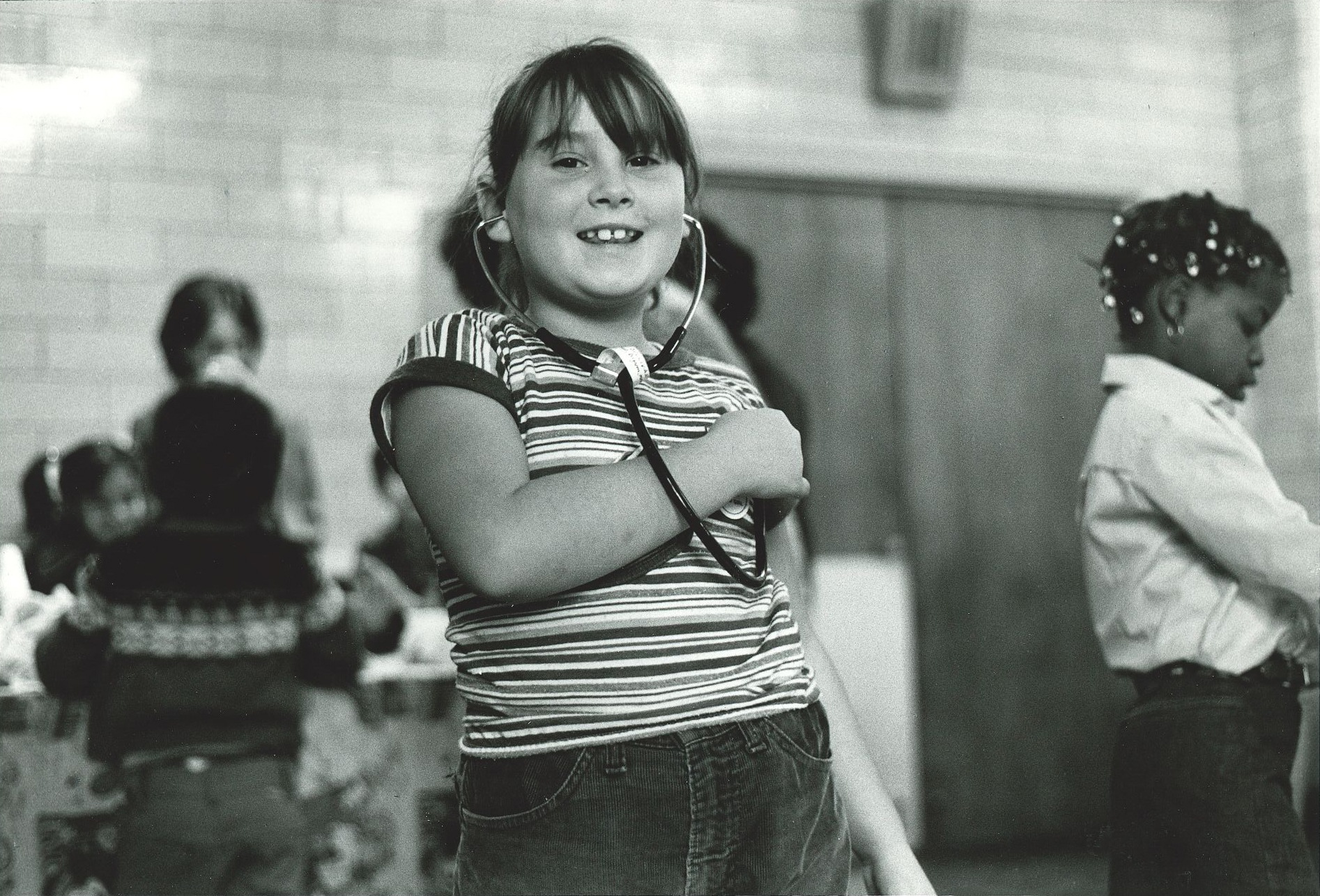 Franciscan Children's patient in 1984. 